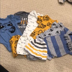 Newborn baby boy onesies BUNDLE 4 for $20 SALE!